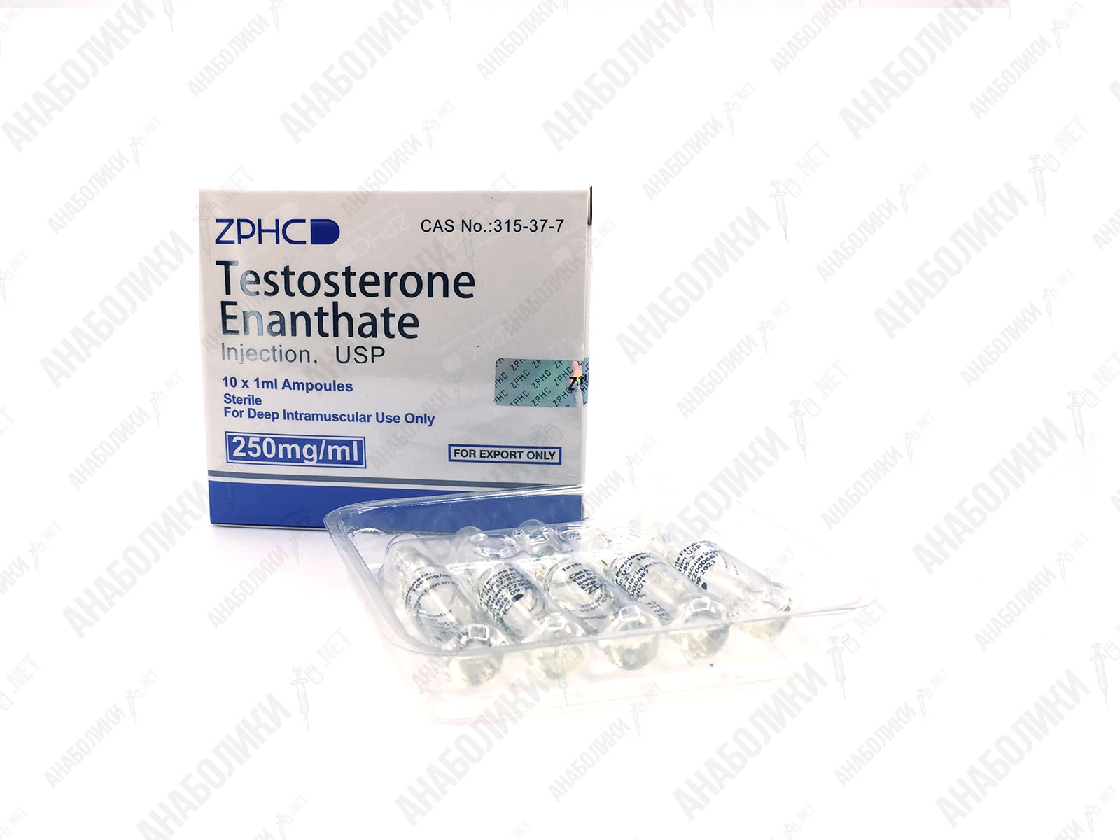 TESTOSTERON-E 10x1ml 250mg/ml ZPHC