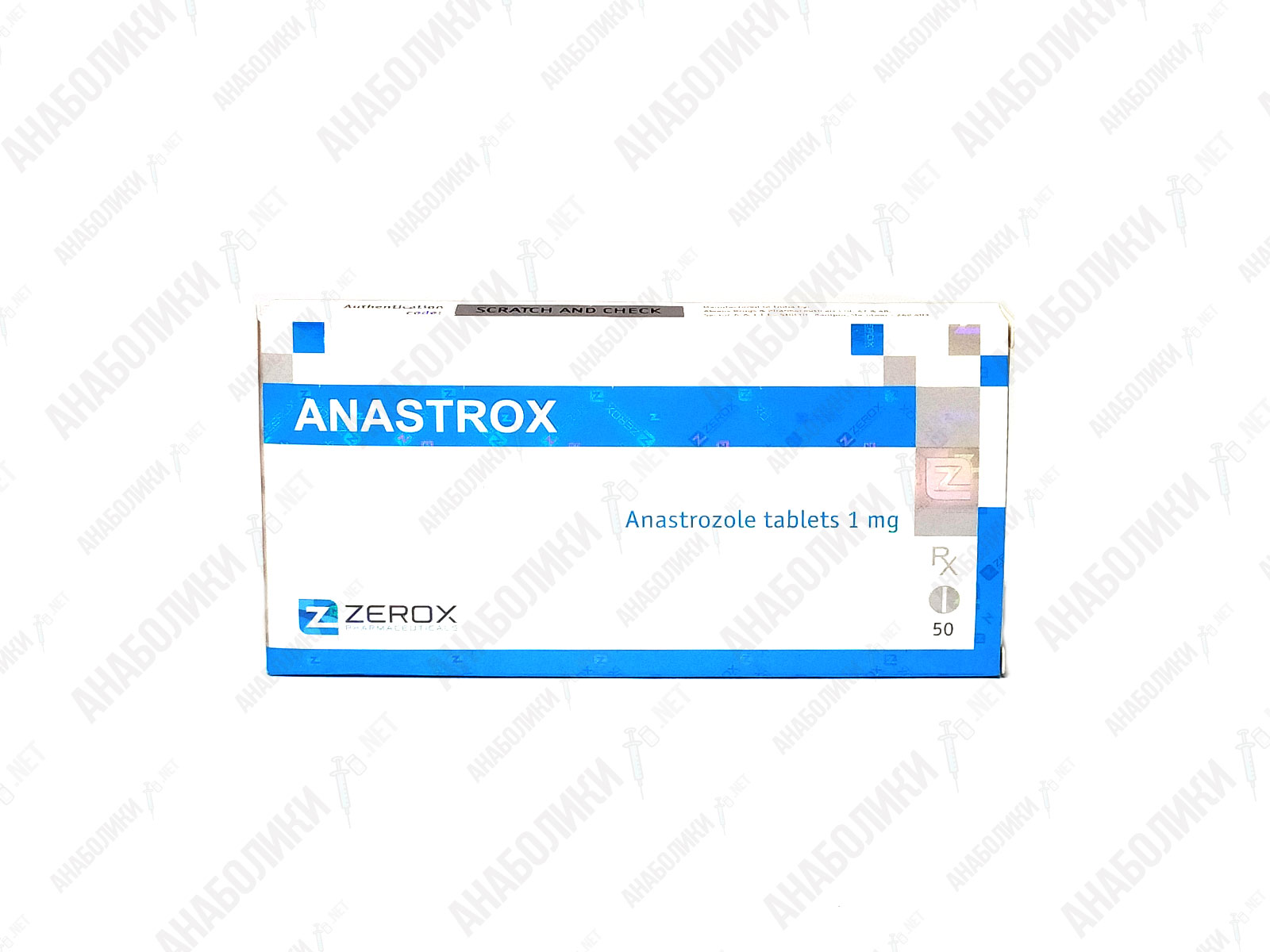 ANASTROX 50tab 1mg/tab ZEROX