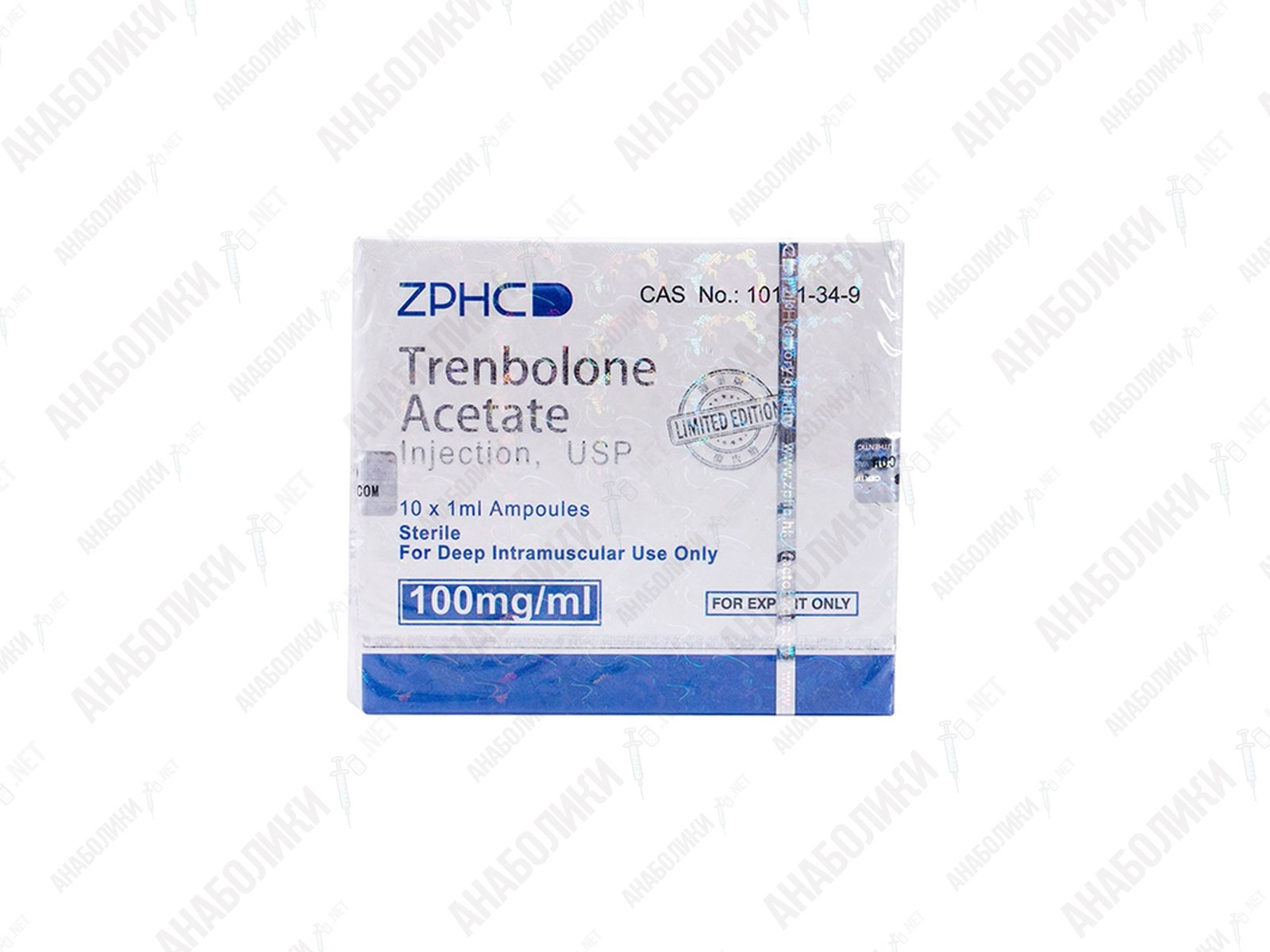 ТРЕН АЦЕТАТ 10x1ml 100mg/ml ZPHC